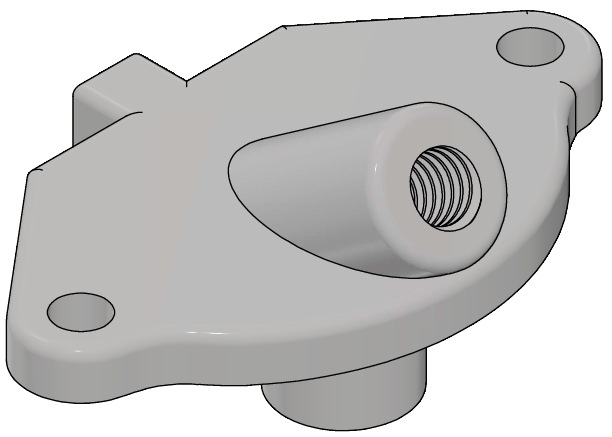 Couvercle Incliné de Carburateur 21 mm – Stage6 / Polini / OKO / Koso / Sunworld / VOO2
