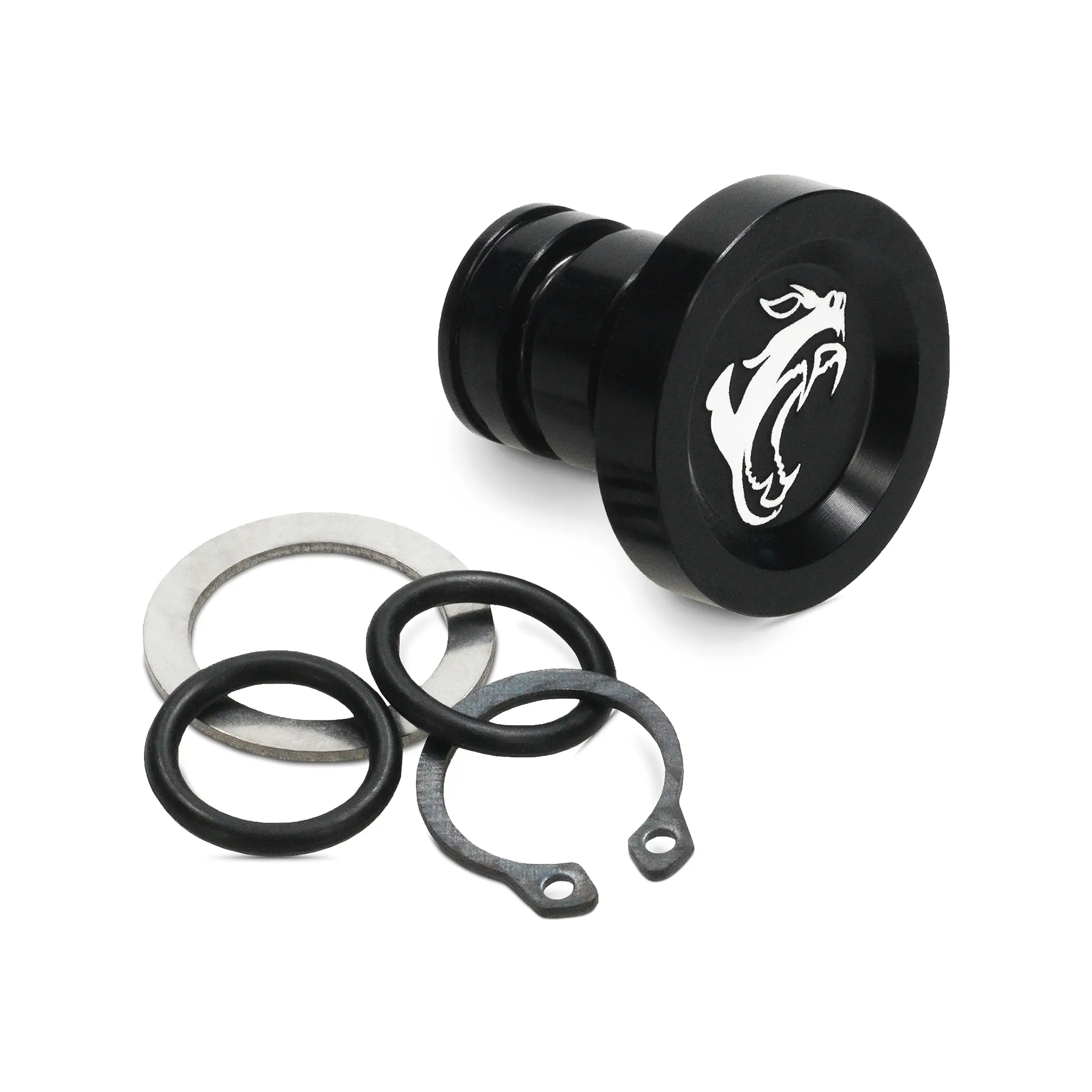 Bouchon de pédale de démarrage VOCA CNC Derbi Euro 2 / 3 / 4 - noir